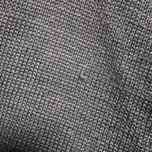 Theory Linen Blend Open Knit V-Neck Sweater Small Classic Coastal Preppy Resort - Picture 10 of 10